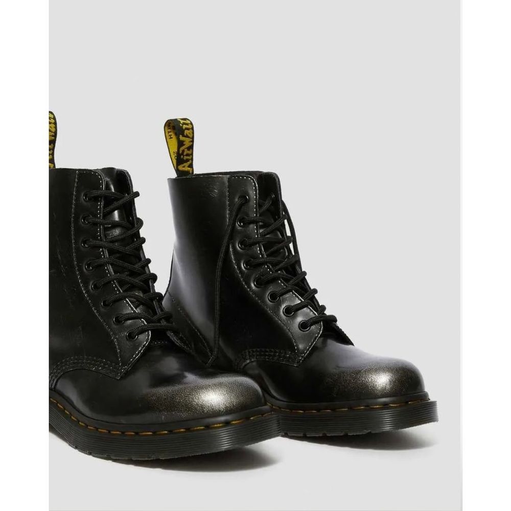 New Doc Martens 1460 PASCAL METALLIC LEATHER LACE UP BOOTS US M 11 / L12